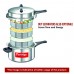 Prestige Popular Plus Induction Base Aluminium Pressure Cooker with Outer Lid, 8.5 Litres, Silver